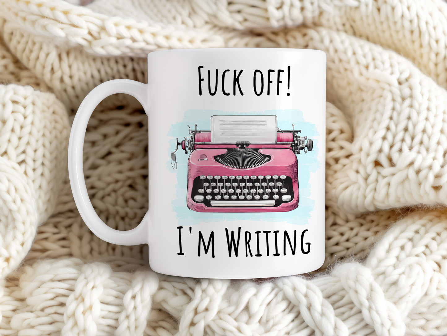 MirthfulMug™ - I'm Writing Mug | White Version