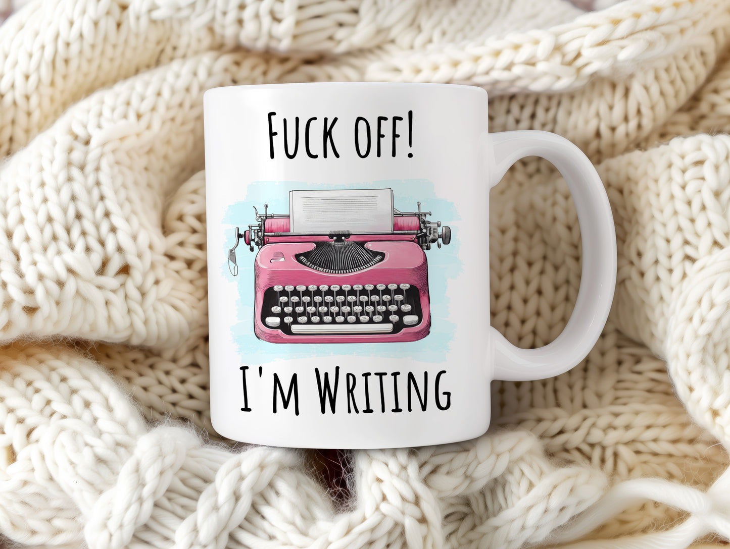 MirthfulMug™ - I'm Writing Mug | White Version