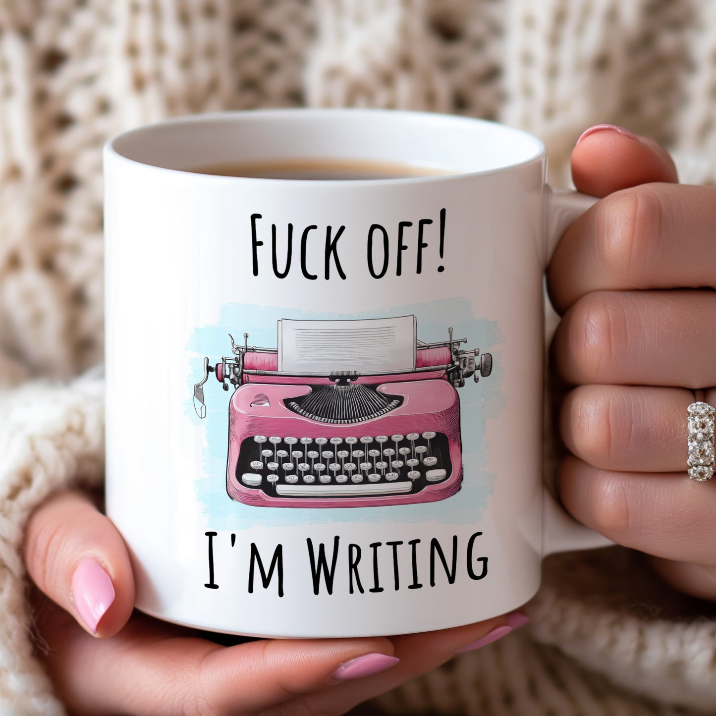 MirthfulMug™ - I'm Writing Mug | White Version