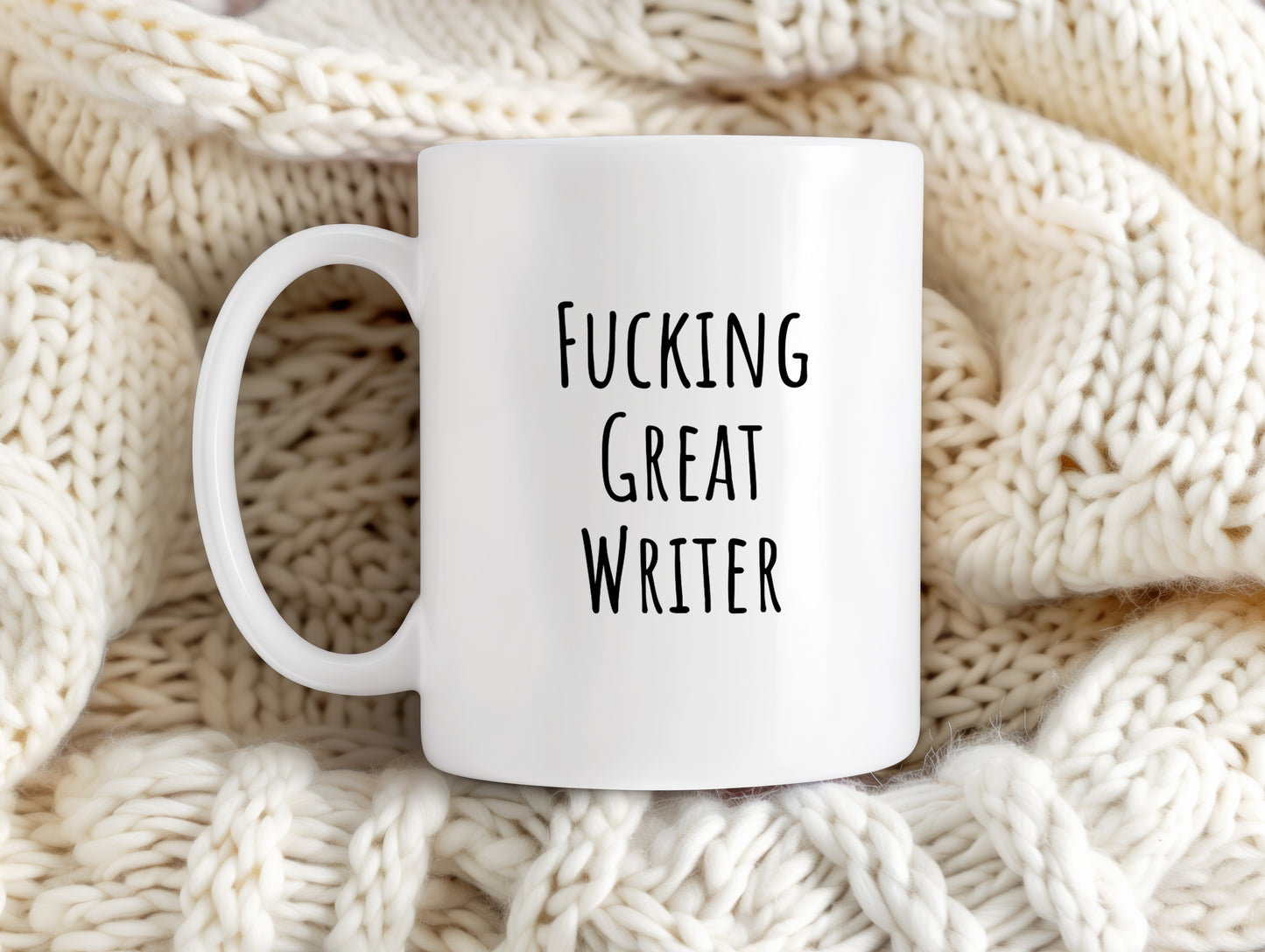 MirthfulMug™ - Funny Great Writer Mug | White version