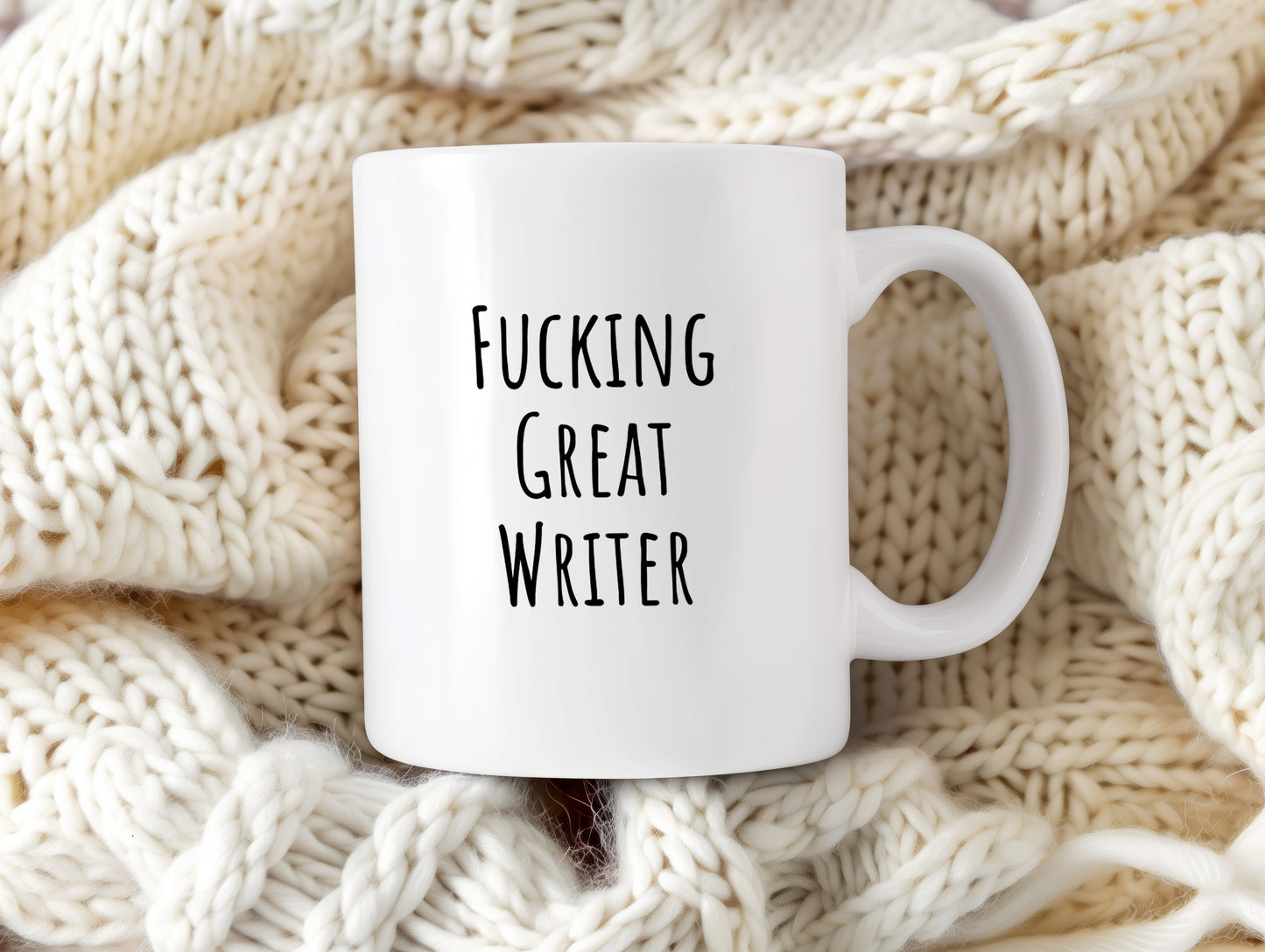 MirthfulMug™ - Funny Great Writer Mug | White version