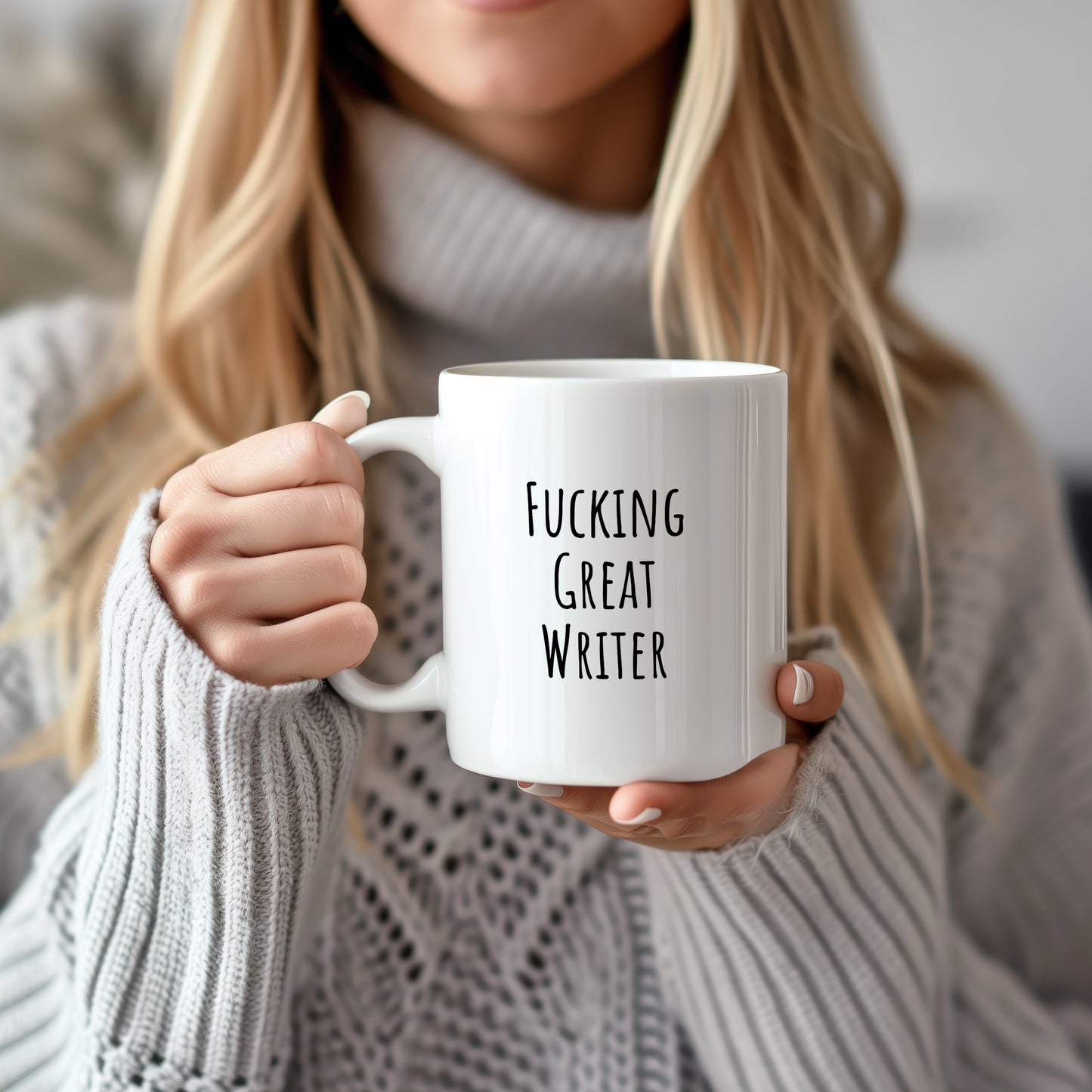 MirthfulMug™ - Funny Great Writer Mug | White version