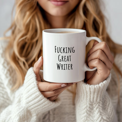 MirthfulMug™ - Funny Great Writer Mug | White version