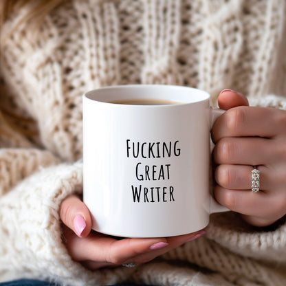 MirthfulMug™ - Funny Great Writer Mug | White version