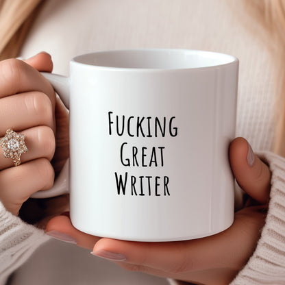 MirthfulMug™ - Funny Great Writer Mug | White version