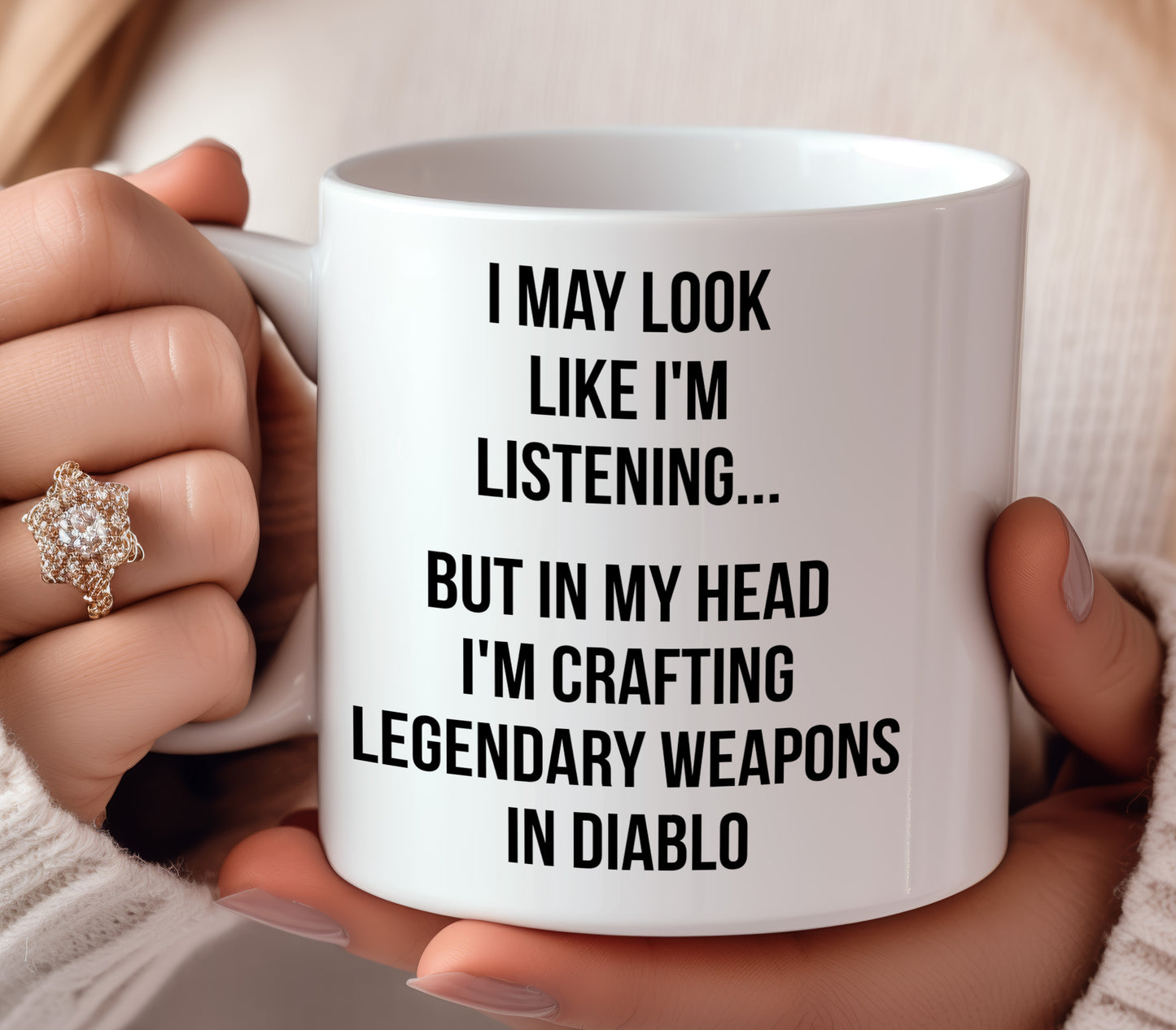 Crafting Legendary Weapons In Diablo Mug