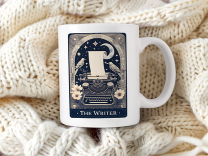 MirthfulMug™ - The Writer Tarot Mug | White Version