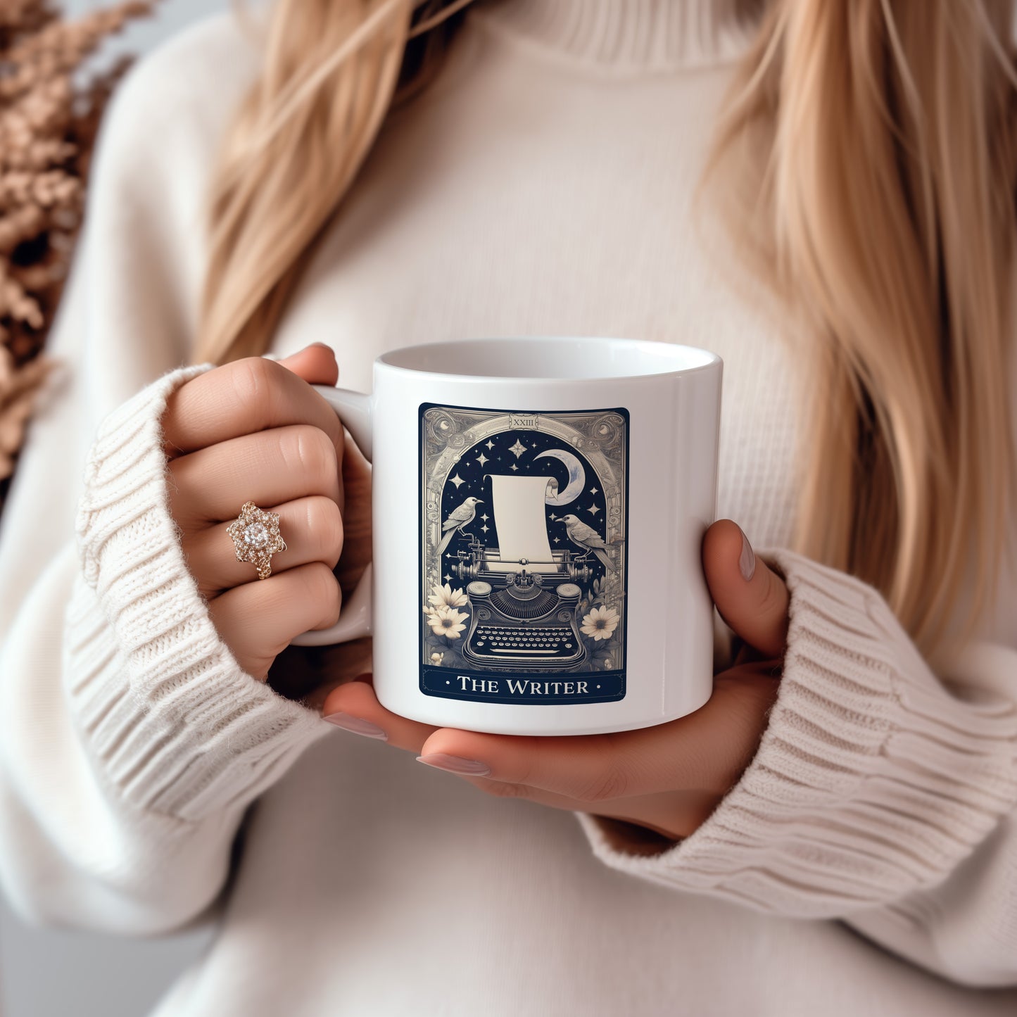 MirthfulMug™ - The Writer Tarot Mug | White Version