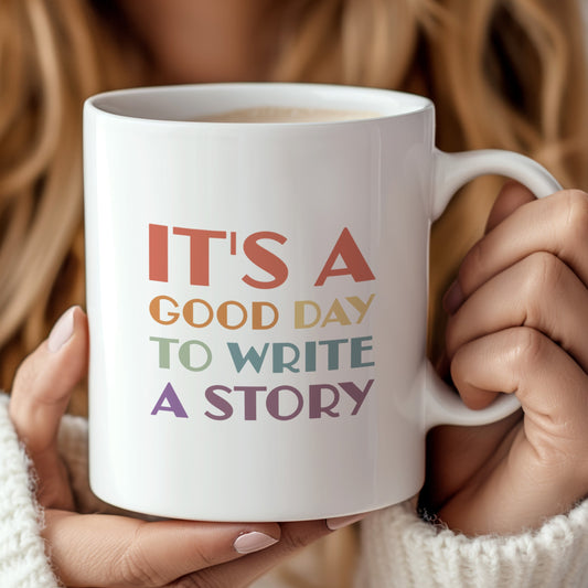 MirthfulMug™ - A Good Day To Write Mug | White Version