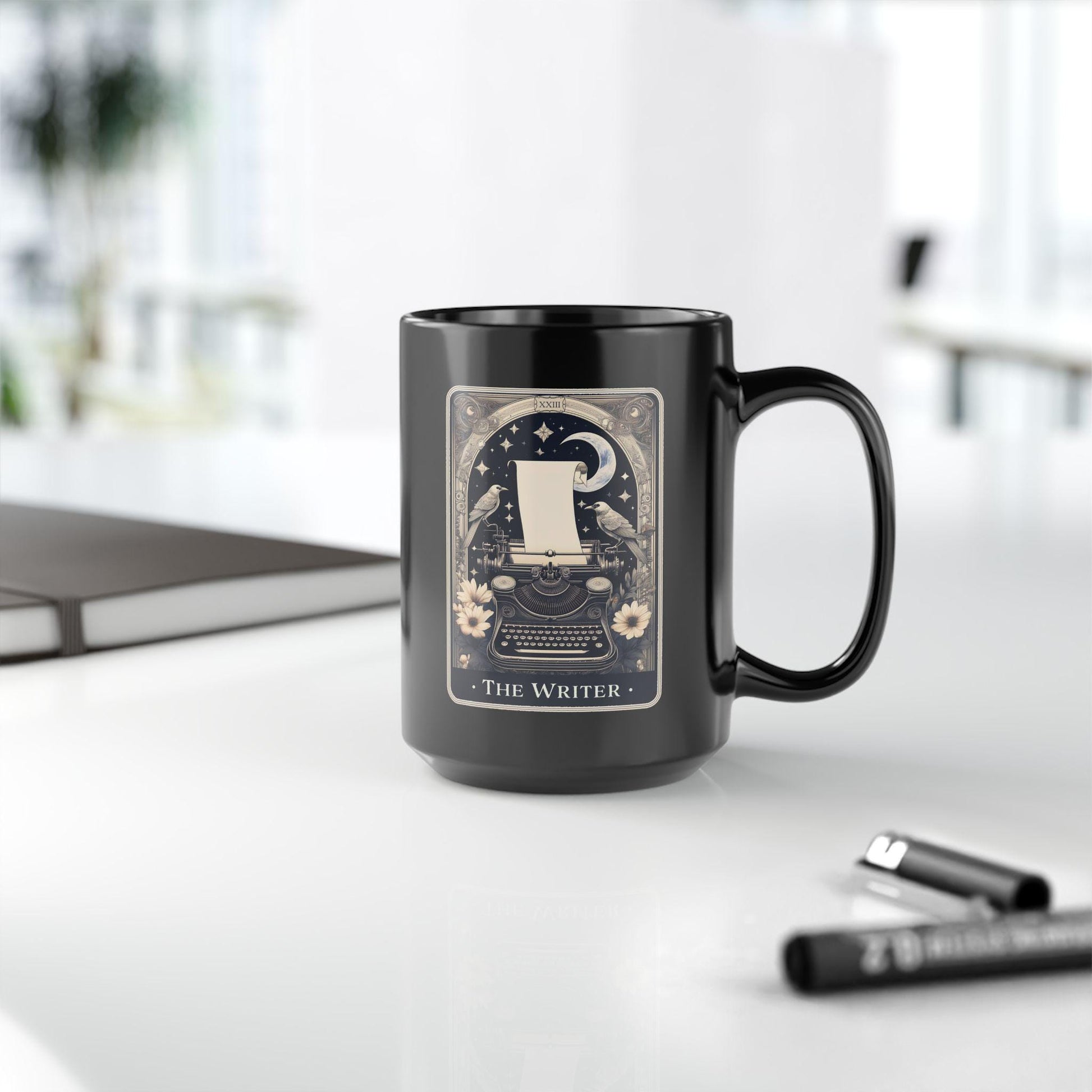 The Writer Tarot Mug for Author, Journalist Gift for Novel Writing Gift for Novelist Mug for Writer Gift for Coworker Mug for Fantasy Author