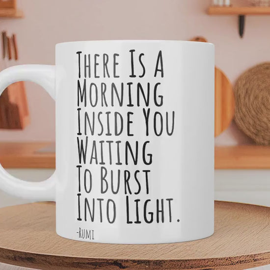 Rumi Quote,Motivational Quotes Mug,Best Gift Ideas for her,spiritual gifts for her anniversary gift, inspirational mug for her birthday gift