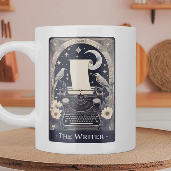 The Writer Tarot Mug for Author, Journalist Gift for Novel Writing Gift for Novelist Mug for Writer Gift for Coworker Mug for Fantasy Author