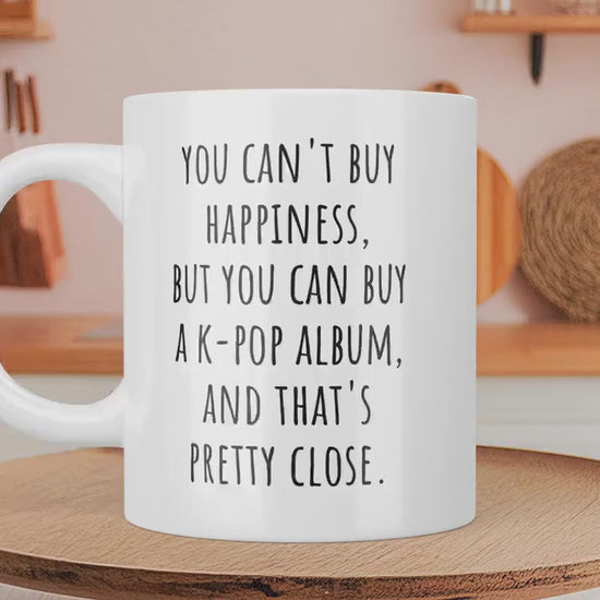 Funny K Pop Mug for Kpop Gift for K-Drama Mug for Kpop Music Lover Mug for Birthday Gift for Her K-Pop Mug for Christmas Kpop Travel Mug